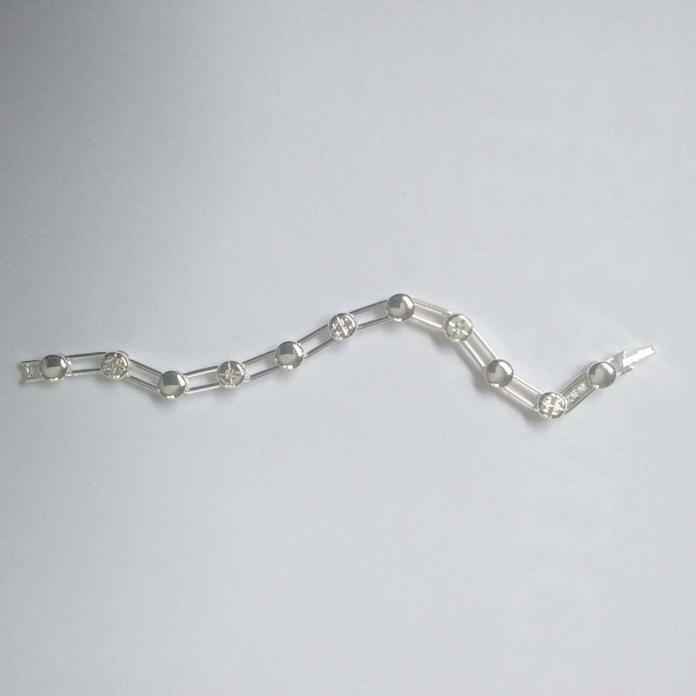 Givenchy Silver Modular Bracelet - image 4